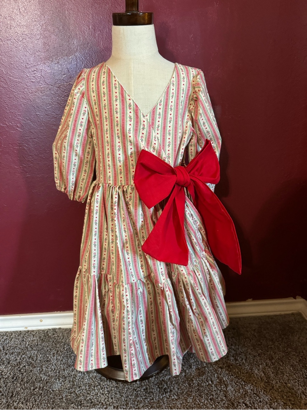 NEW Handmade Christmas Dress